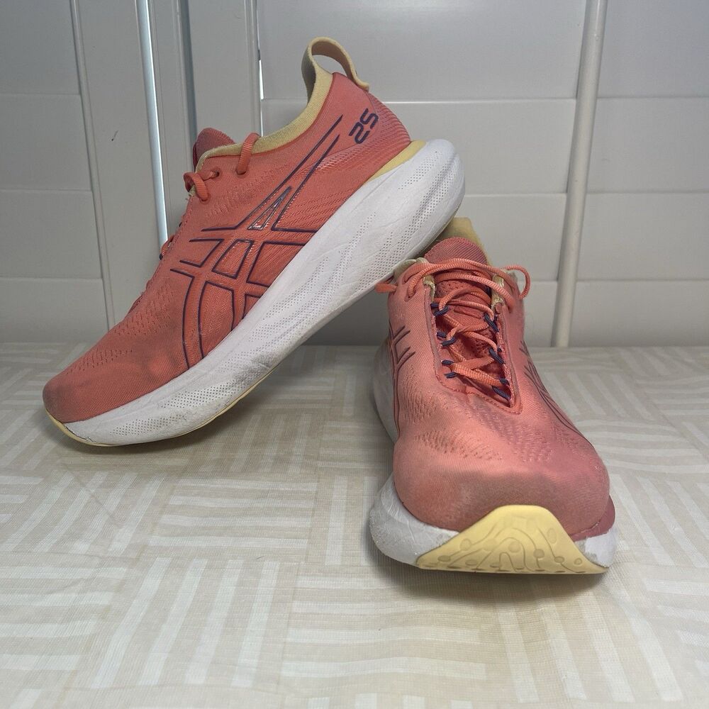 Asics Gel-Nimbus 25 Running Shoes Sneakers 1012B437 Women - Sz 10 W